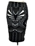 Assorted Brands Graphic Black Formal Skirt Size 1X - photo 2