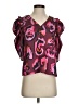 Crosby 100% Polyester Purple Sleeveless Blouse Size XS - photo 1