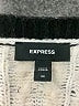 Express Color Block Black Pullover Sweater Size M - photo 4