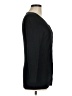 Larry Levine Black Long Sleeve Henley Size M - photo 4