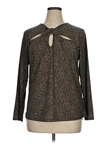 MICHAEL Michael Kors Long Sleeve Blouse (view 1)