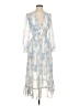 Shein 100% Polyester Blue Cocktail Dress Size 4 - photo 1