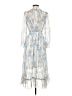 Shein 100% Polyester Blue Cocktail Dress Size 4 - photo 2