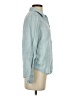 Paige Blue Long Sleeve Button-Down Shirt Size S - photo 4