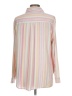 Torrid Stripes Pink Long Sleeve Button-Down Shirt Size Lg Plus (0) - photo 2