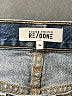 RE/DONE 100% Cotton Blue Denim Shorts Size 26 waist - photo 3