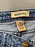 BLUE SPICE Solid Blue Jeans Size 5 - photo 4