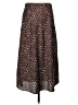 J.Crew 100% Polyester Animal Print Brown Casual Skirt Size XS - photo 2