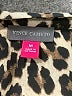 Vince Camuto 100% Polyester Animal Print Brown Sleeveless Blouse Size M - photo 7