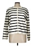 Assorted Brands Stripes Ivory Cardigan Size L - photo 1