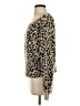 Jessica Simpson Animal Print Tan Pullover Sweater Size S - photo 5