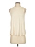 Double Zero Ivory Sleeveless T-Shirt Size S - photo 1