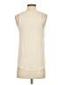 Double Zero Ivory Sleeveless T-Shirt Size S - photo 2