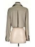 Zara 100% Polyester Tan Gray Long Sleeve Blouse Size S - photo 2