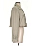 Zara 100% Polyester Tan Gray Long Sleeve Blouse Size S - photo 4