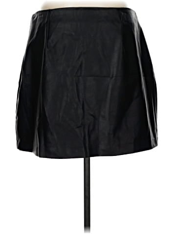 Old Navy Faux Leather Skirt (view 2)
