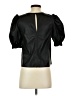 Divided by H&M 100% Polyurethane Black Short Sleeve Blouse Size XS - photo 2