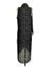 Piperlime 100% Polyester Graphic Gray Casual Dress Size S - photo 2