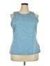 Ideology 100% Polyester Blue Sleeveless Top Size XXL - photo 1
