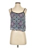 Sans Souci 100% Polyester Blue Tank Top Size S - photo 1