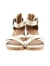 Adrienne Vittadini Ivory Gold Sandals Size 9 - photo 2