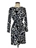 Ann Taylor LOFT Paisley Black Casual Dress Size S - photo 1