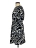 Ann Taylor LOFT Paisley Black Casual Dress Size S - photo 5