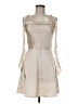 Unbranded Ivory Tan Cocktail Dress Size M - photo 1
