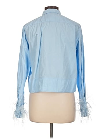 J.Crew Collection Long Sleeve Blouse (view 2)