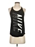 Nike 100% Polyester Black Active Tank Size S - photo 1