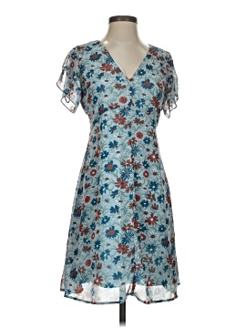 Madewell Open-Back Mini Dress in Wildflower Garden