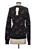 Happy Sheep Paisley Black Pullover Sweater Size XS - photo 2