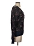 Happy Sheep Paisley Black Pullover Sweater Size XS - photo 4