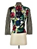 RACHEL Rachel Roy Checkered-gingham Ivory Blazer Size 2 - photo 2