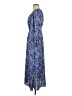 J.Crew 100% Polyester Paisley Blue Casual Dress Size S - photo 5