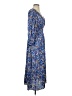 J.Crew 100% Polyester Paisley Blue Casual Dress Size S - photo 4