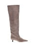 Aldo 100% Leather Gray Brown Boots Size 7 - photo 1