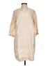 Foxcroft 100% Linen Ivory Casual Dress Size 2 - photo 1