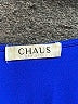 Chaus 100% Polyester Blue Short Sleeve Blouse Size S (estimated) - photo 7