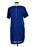 Very J 100% Polyester Blue Short Sleeve T-Shirt Size L - photo 2