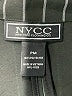 NYCC 100% Polyester Stripes Black Blazer Size M (petite) - photo 6