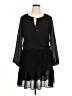 MICHAEL Michael Kors 100% Polyester Solid Black Cocktail Dress Size XL - photo 1