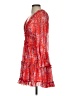 Saints + Secrets 100% Polyester Hearts Red Cocktail Dress Size S - photo 5