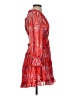 Saints + Secrets 100% Polyester Hearts Red Cocktail Dress Size S - photo 4