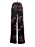 IMAN Print Black Casual Pants Size XS - photo 2