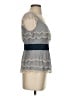 Floreat 100% Nylon Gray Sleeveless Blouse Size 4 - photo 4