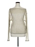 J.Crew Metallic Ivory Long Sleeve Top Size XL - photo 1