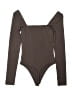 Babaton Brown Bodysuit Size XXS - photo 2