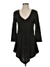 Bleu Black 3/4 Sleeve Top Size S - photo 1