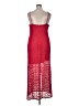 Guess 100% Polyester Red Cocktail Dress Size 16 - photo 2